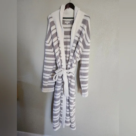Barefoot Dreams Cozy Chic Striped Robe - Picture 1 of 5